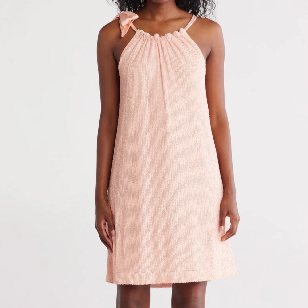 Daria Sequin Shift Dress